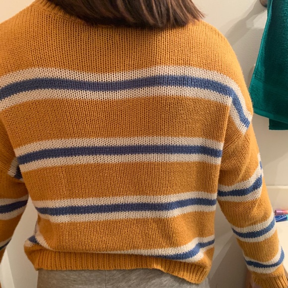 american eagle striped sweater - Picture 2 of 2